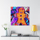 Gingerbread Man Fauvism - Canvas