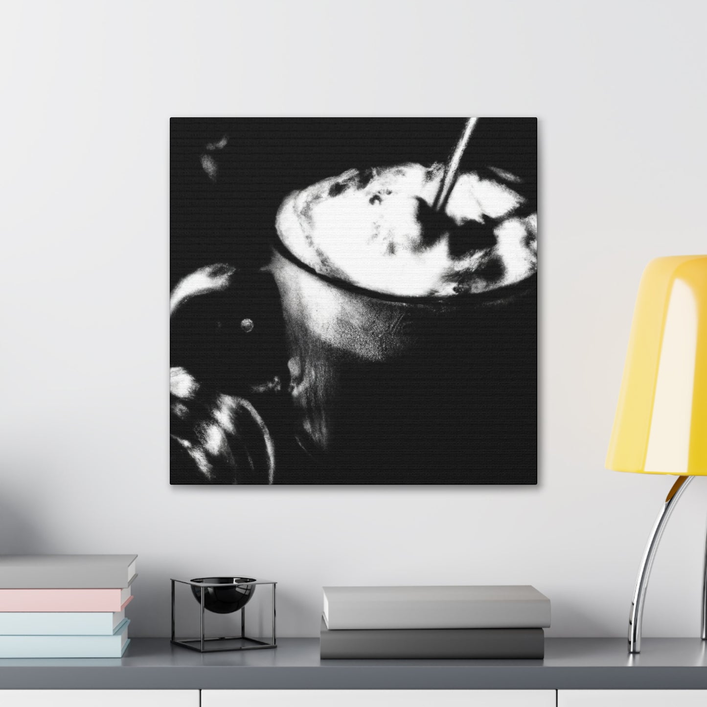 "Cappuchino Impressionistic Dream" - Canvas