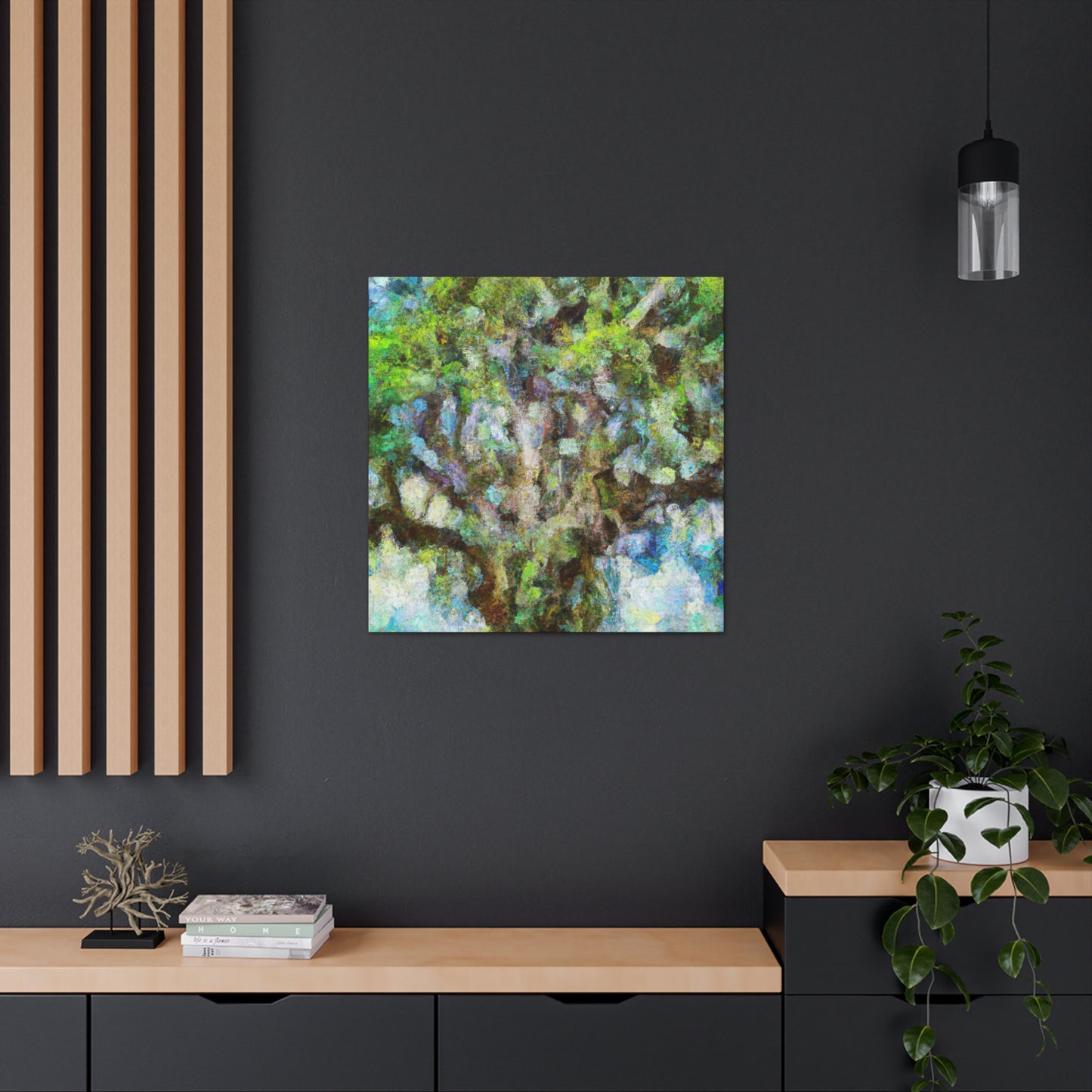 "Banyan in Impressionism" - Canvas