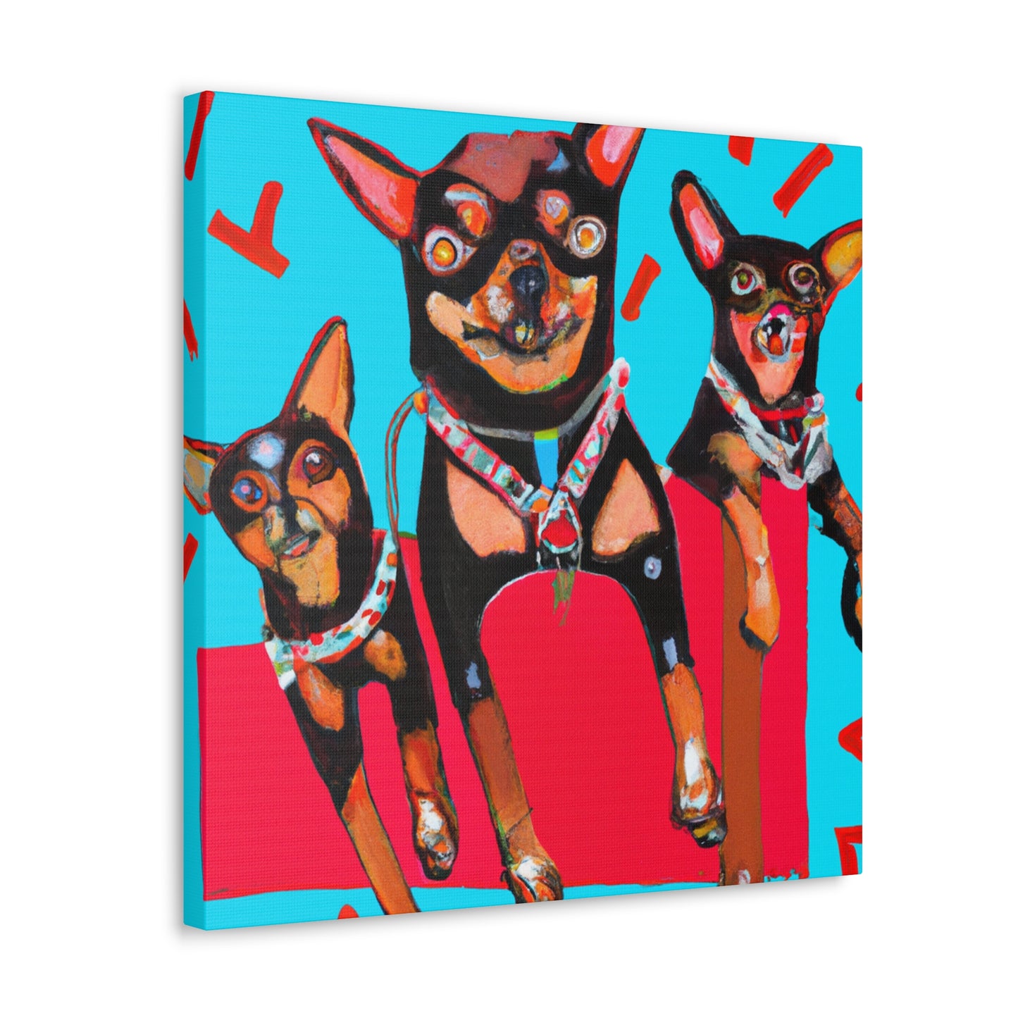 "Portrait of a Chihuahua" - Canvas