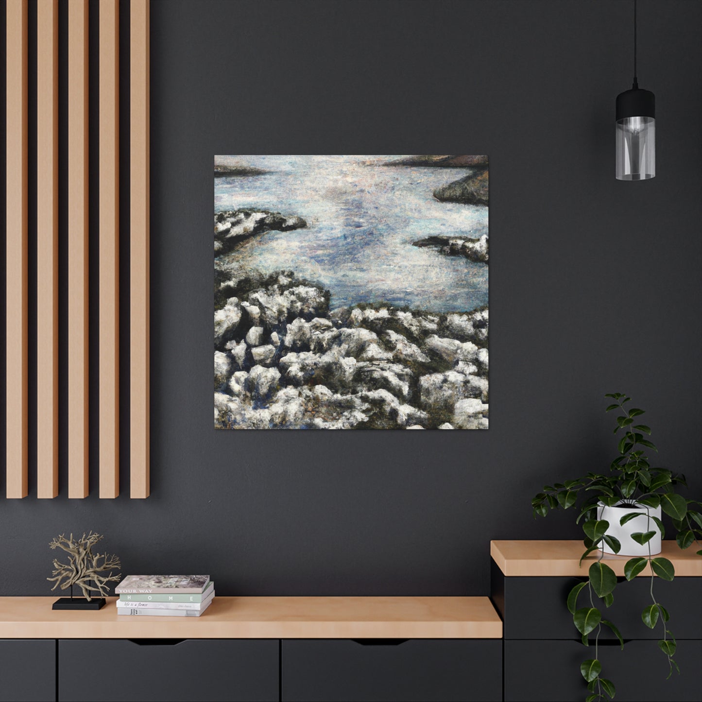 Arctic Tundra Sunset - Canvas