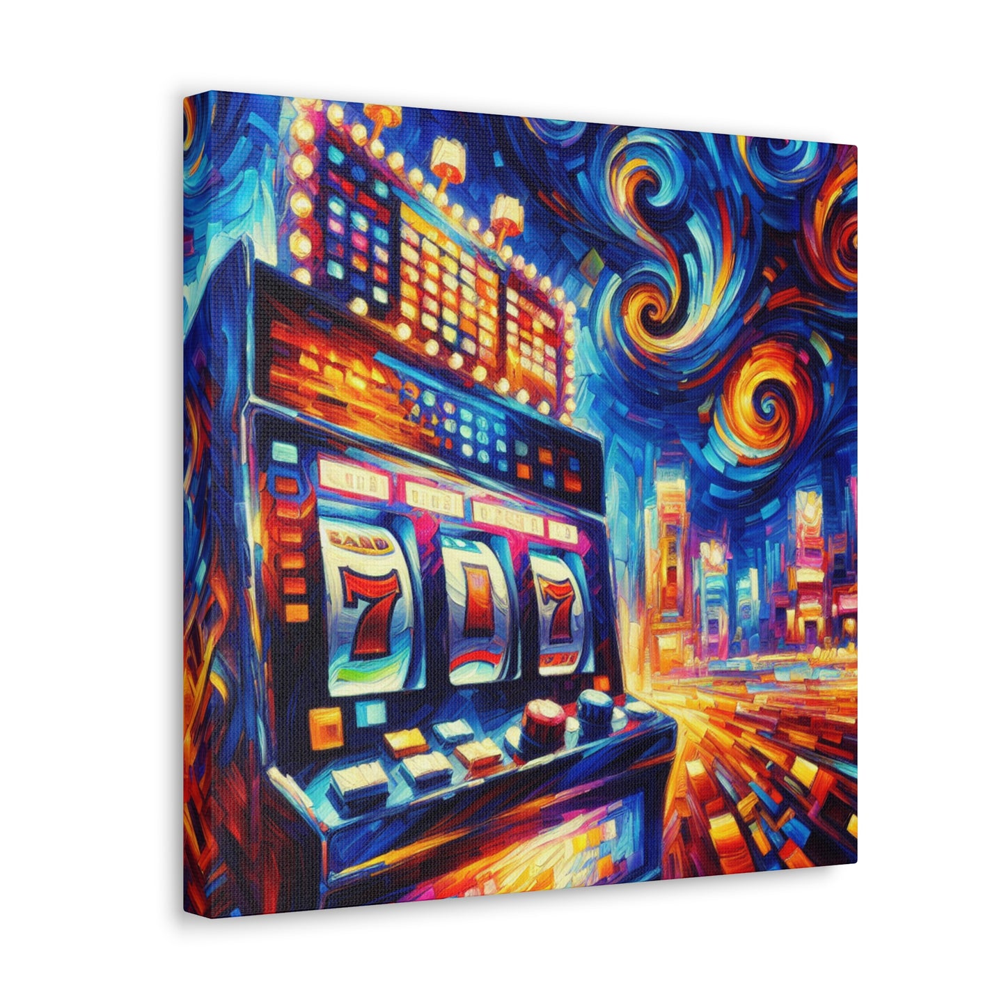 "Gambling Flux" - Canvas