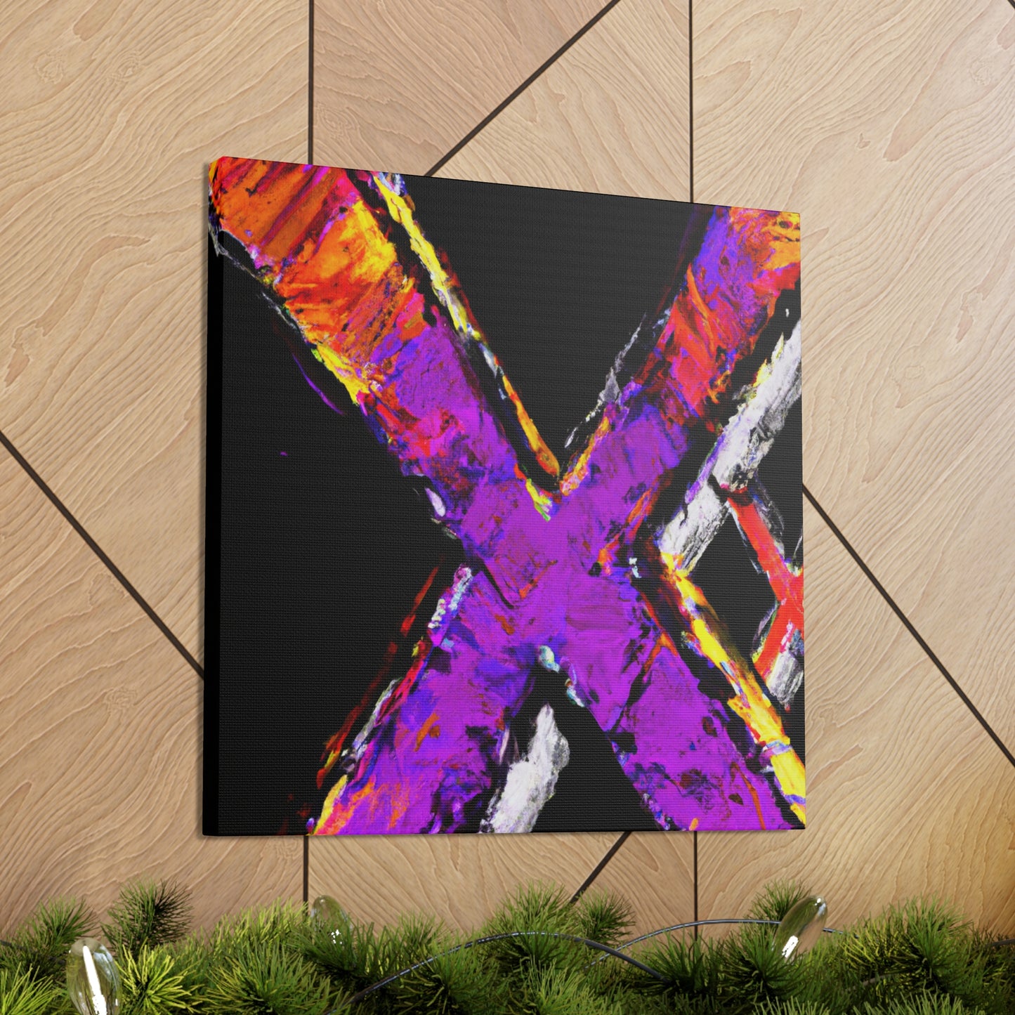 "X Awaits Dreamers" - Canvas