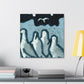 Sea Birds in Flight - Canvas