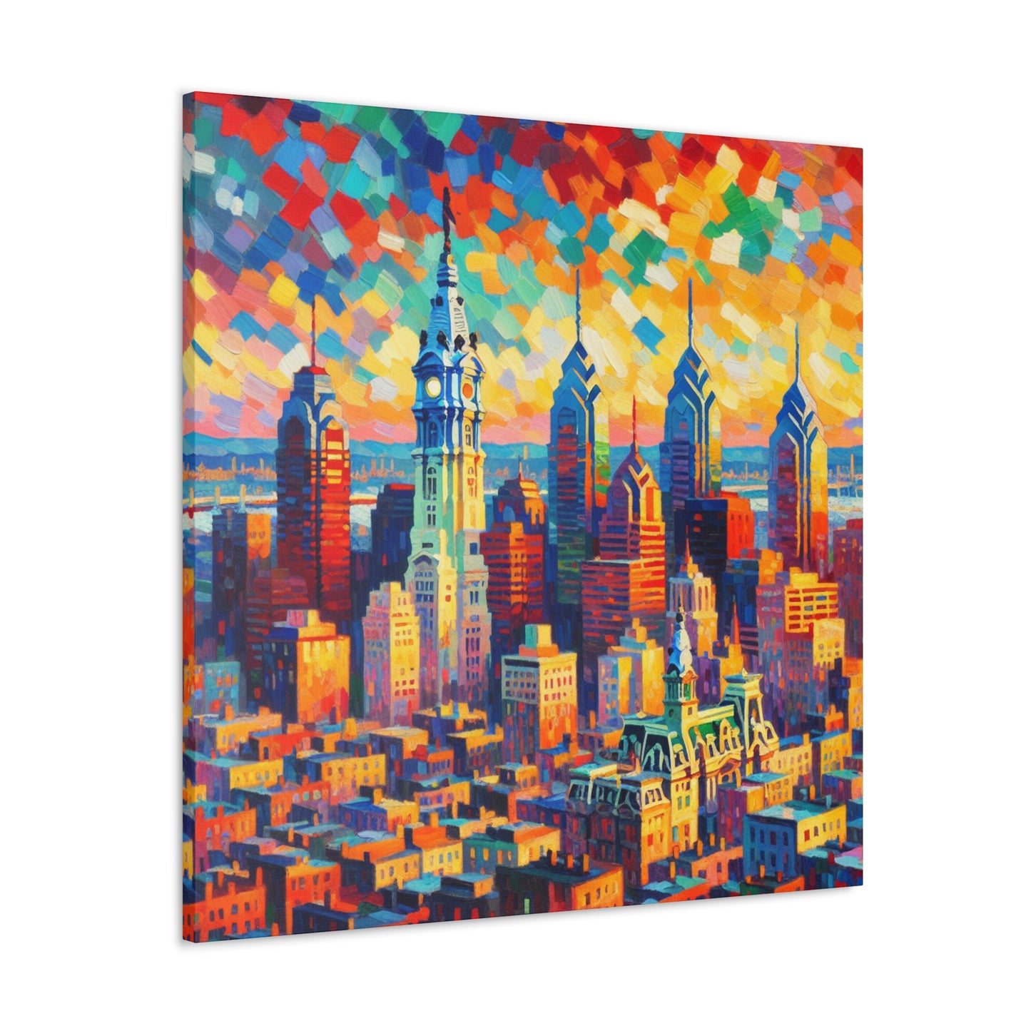 "Vibrant Philadelphia Landscapes" - Canvas