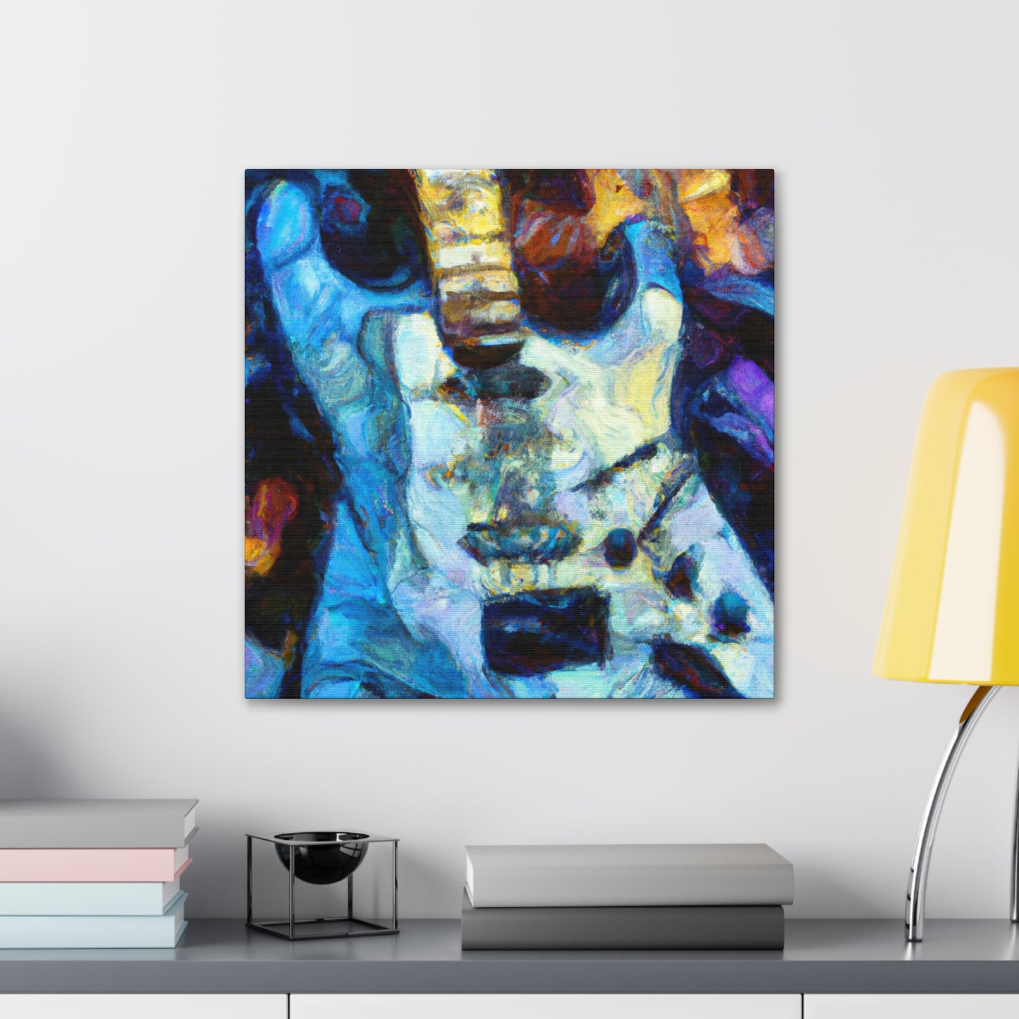 "Fender In Impressionism" - Canvas