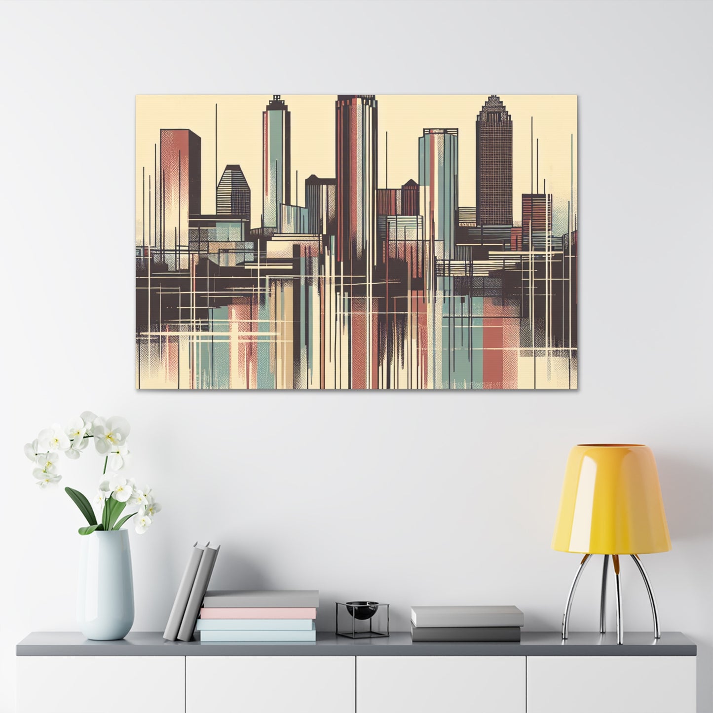 Urban Symphony Unleashed - Canvas