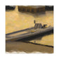 "Pontoon Boat Reflection" - Canvas