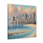 "Serene Paradise Shores" - Canvas