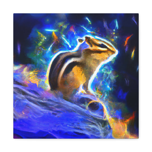 Chipmunk in Abstraction - Canvas