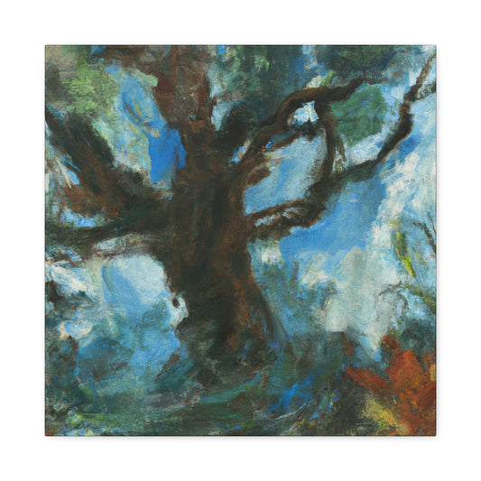 Elm Tree Grandeur - Canvas