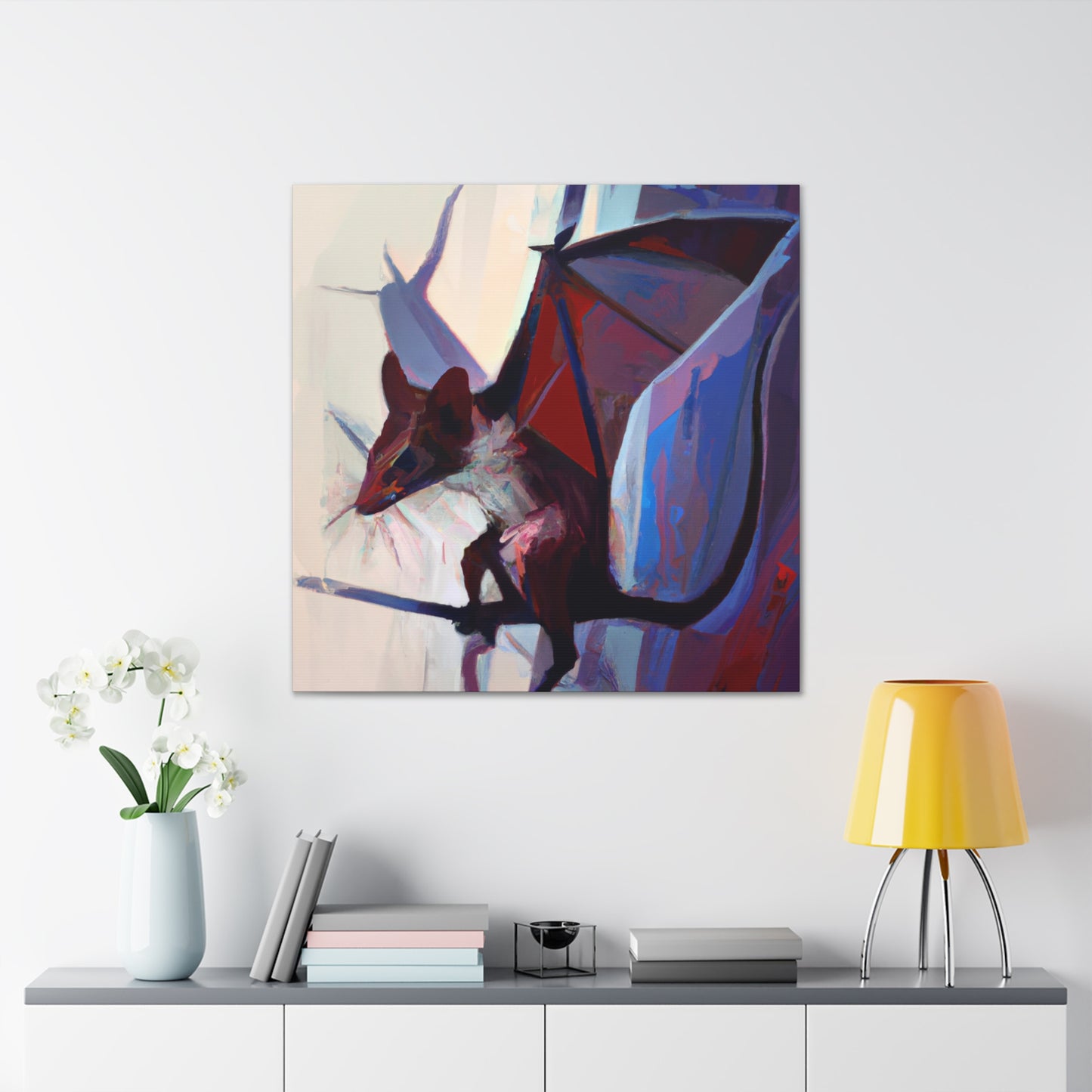 "Indian Flying Foxes Dance" - Canvas