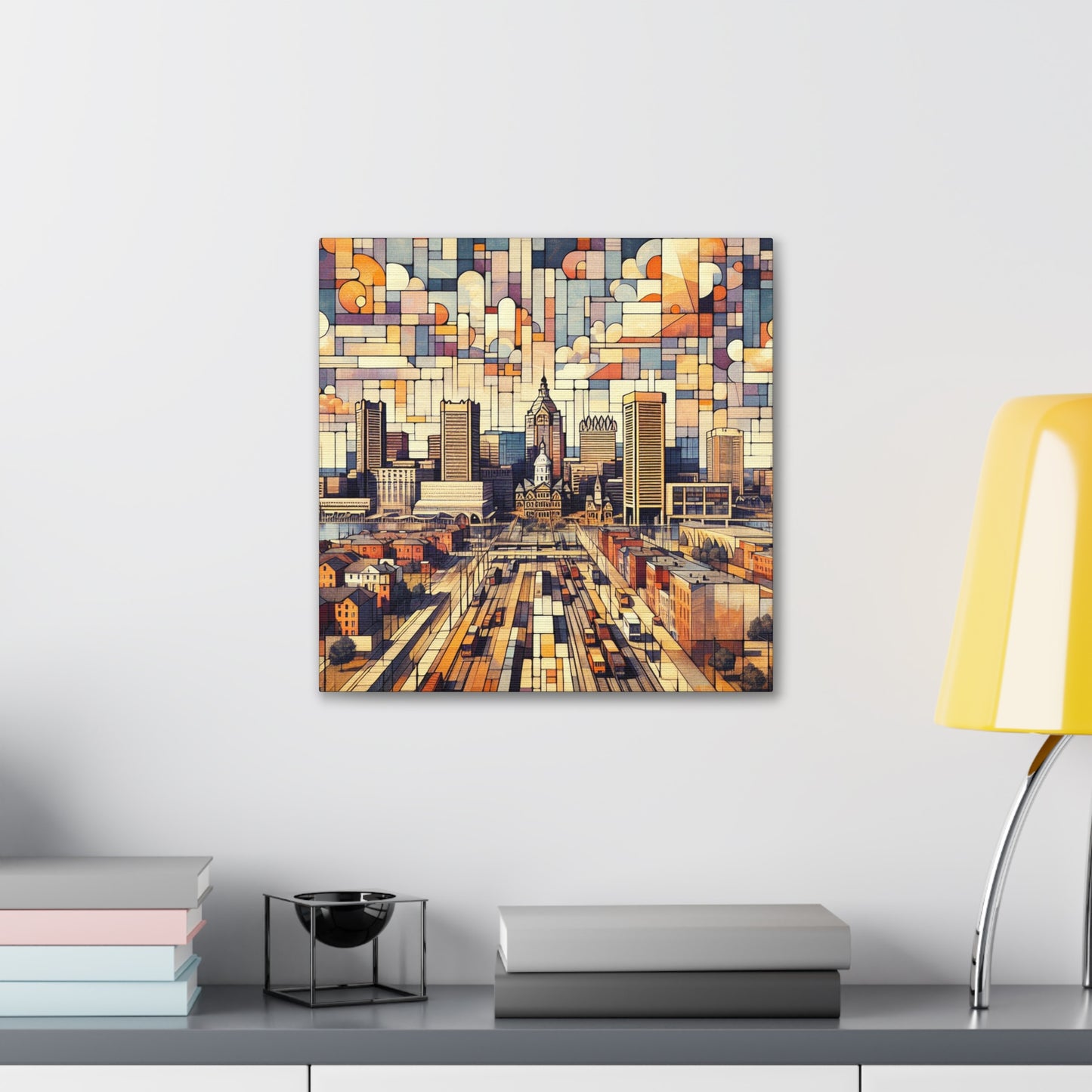 "Harbor's Renaissance Splendor" - Canvas