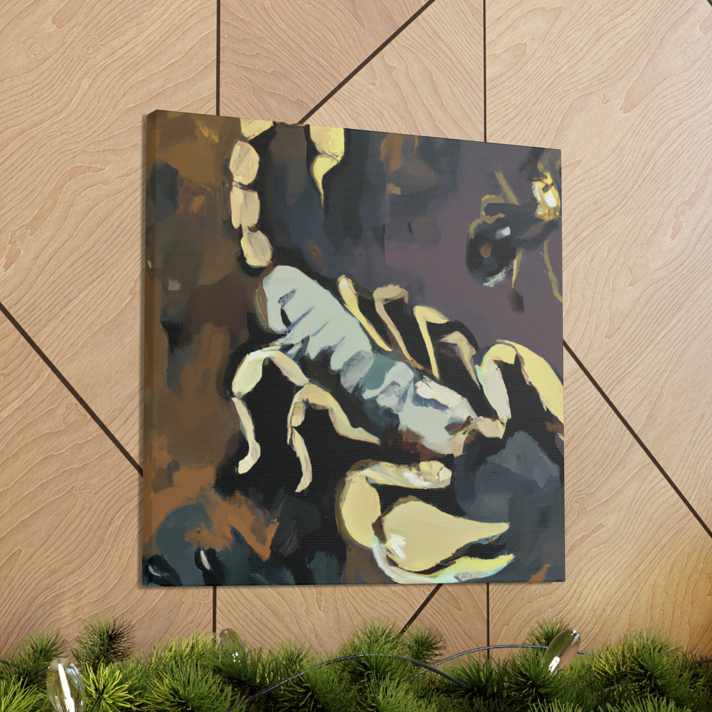 Scorpion in Turmoil - Canvas