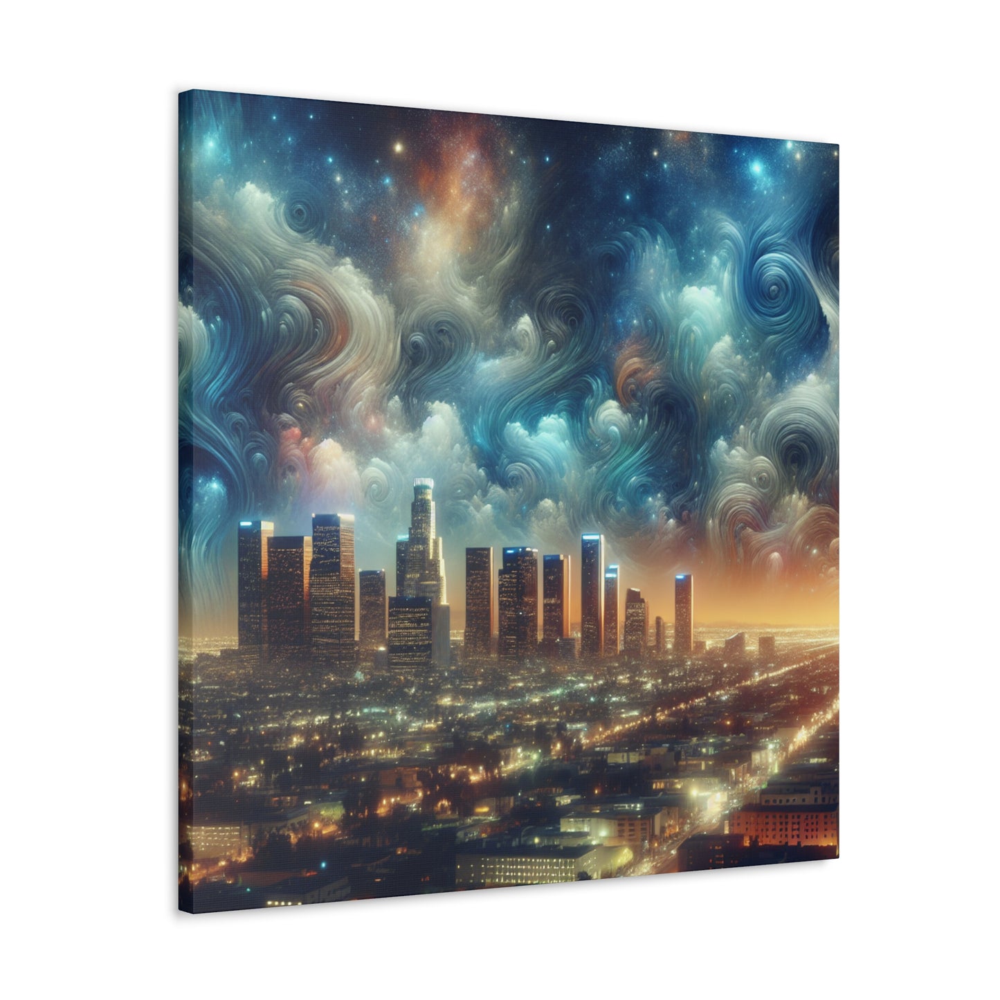 "Luminous City Dreams" - Canvas