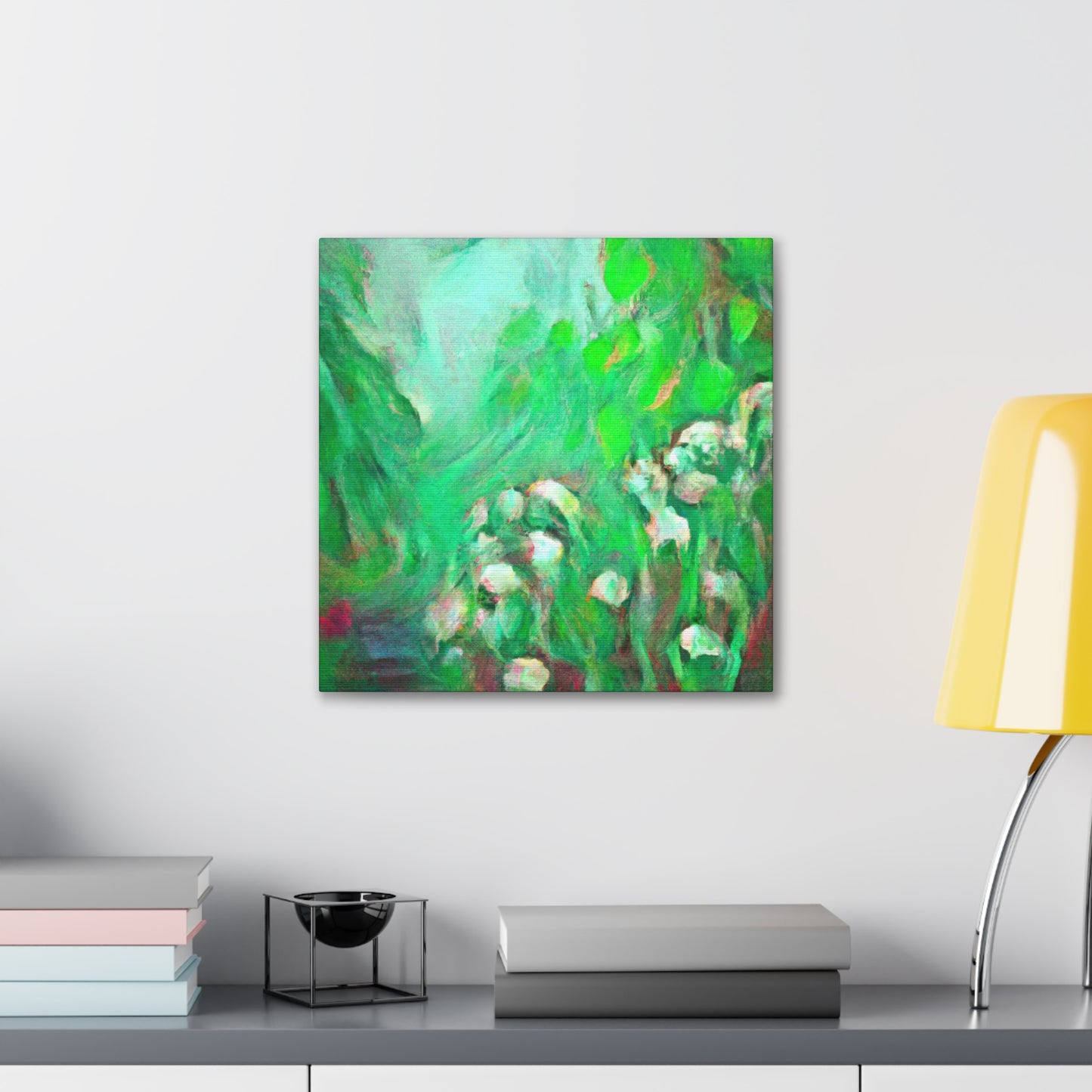 Jasmine in Abstract Form - Canvas