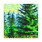 Spruce in Impressionism - Canvas