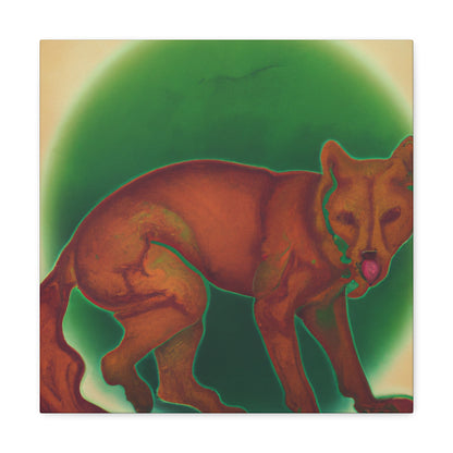 "The Majestic Dhole" - Canvas