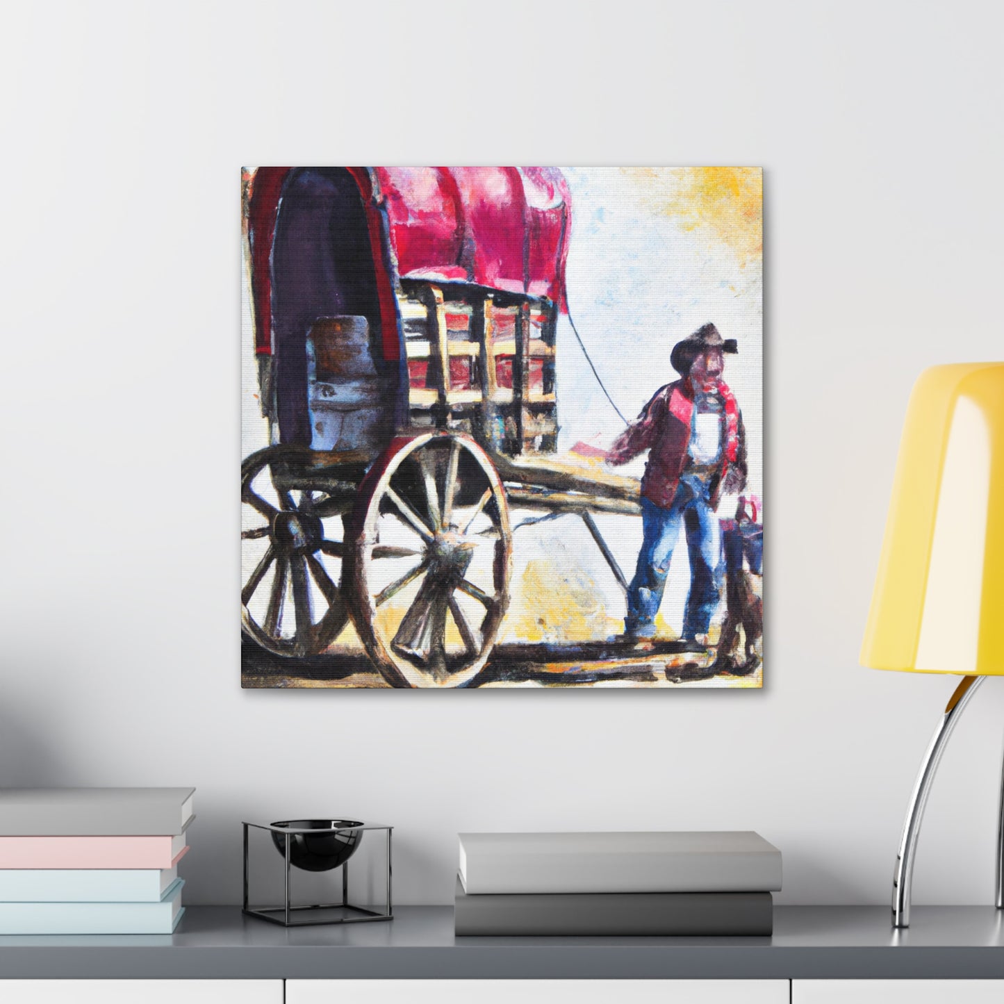 "Chuck Wagon Realism" - Canvas