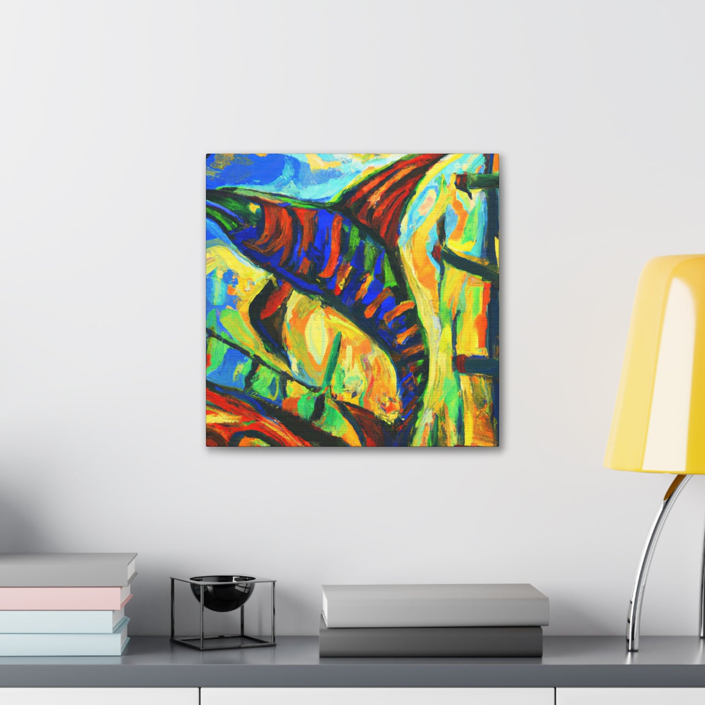 Sailfish of Expressionism - Canvas