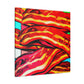 "Pop Art Bacon Delight" - Canvas