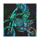 Motorcycle Racing Radiance - Canvas