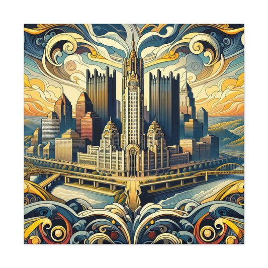 Steel City Symphony. - Canvas