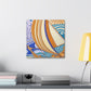 "Sailboat On Horizon" - Canvas