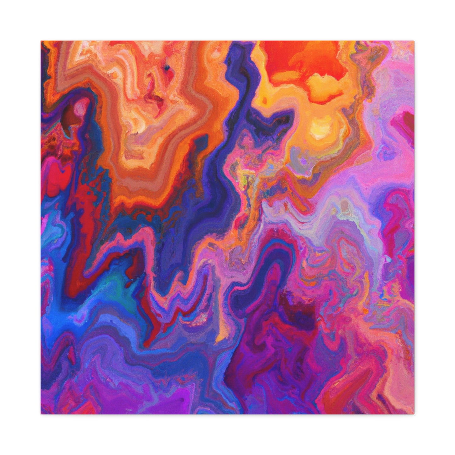 "Chromatic Celestial Moment" - Canvas