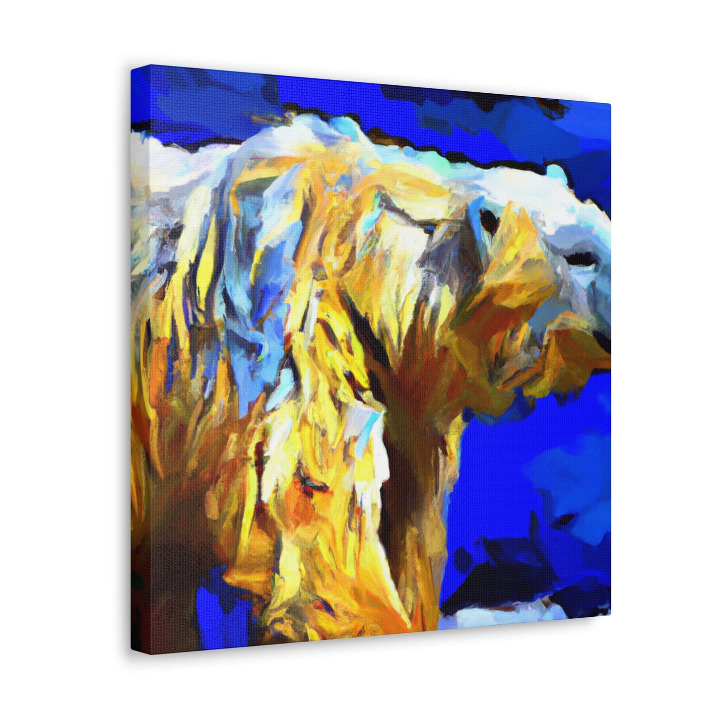 Polar Bear in Hues - Canvas