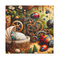 "Mechanical Garden Delights" - Canvas