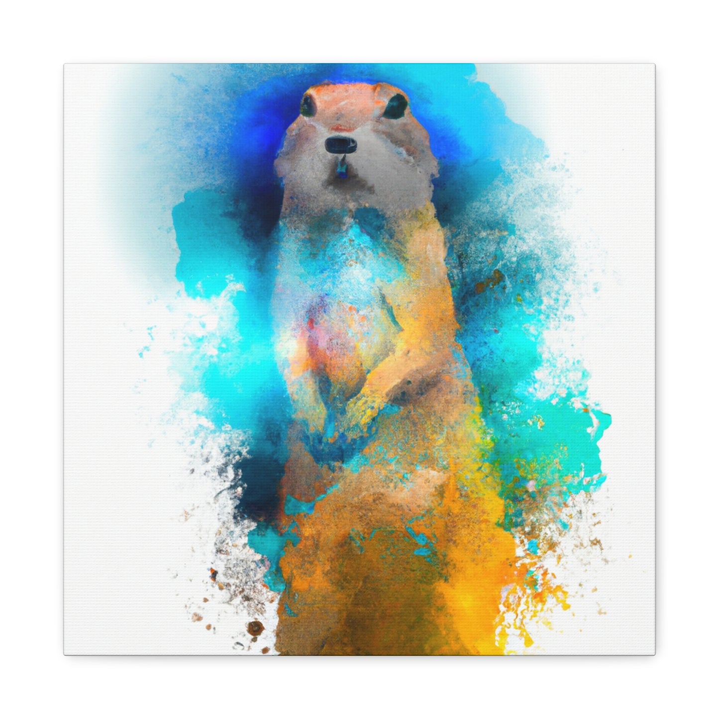 "Prairie Dog Realism" - Canvas