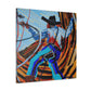 Lassoing Wild West Dreams - Canvas