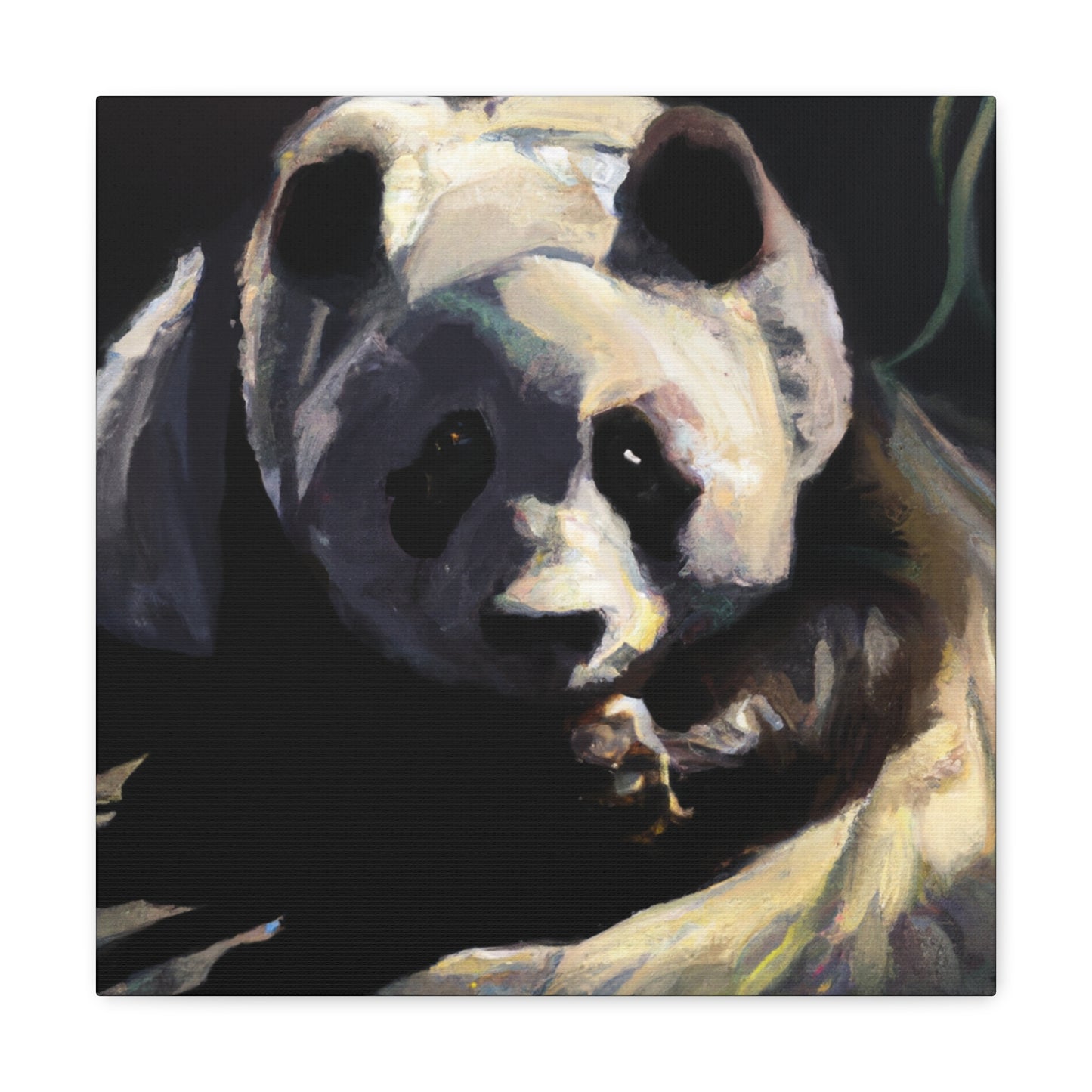 Giant Panda Enchantment - Canvas