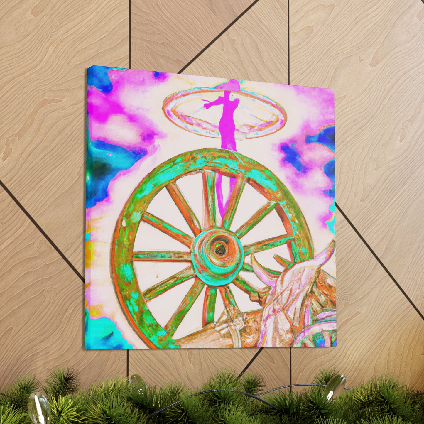 "Wheel of Surrealism" - Canvas