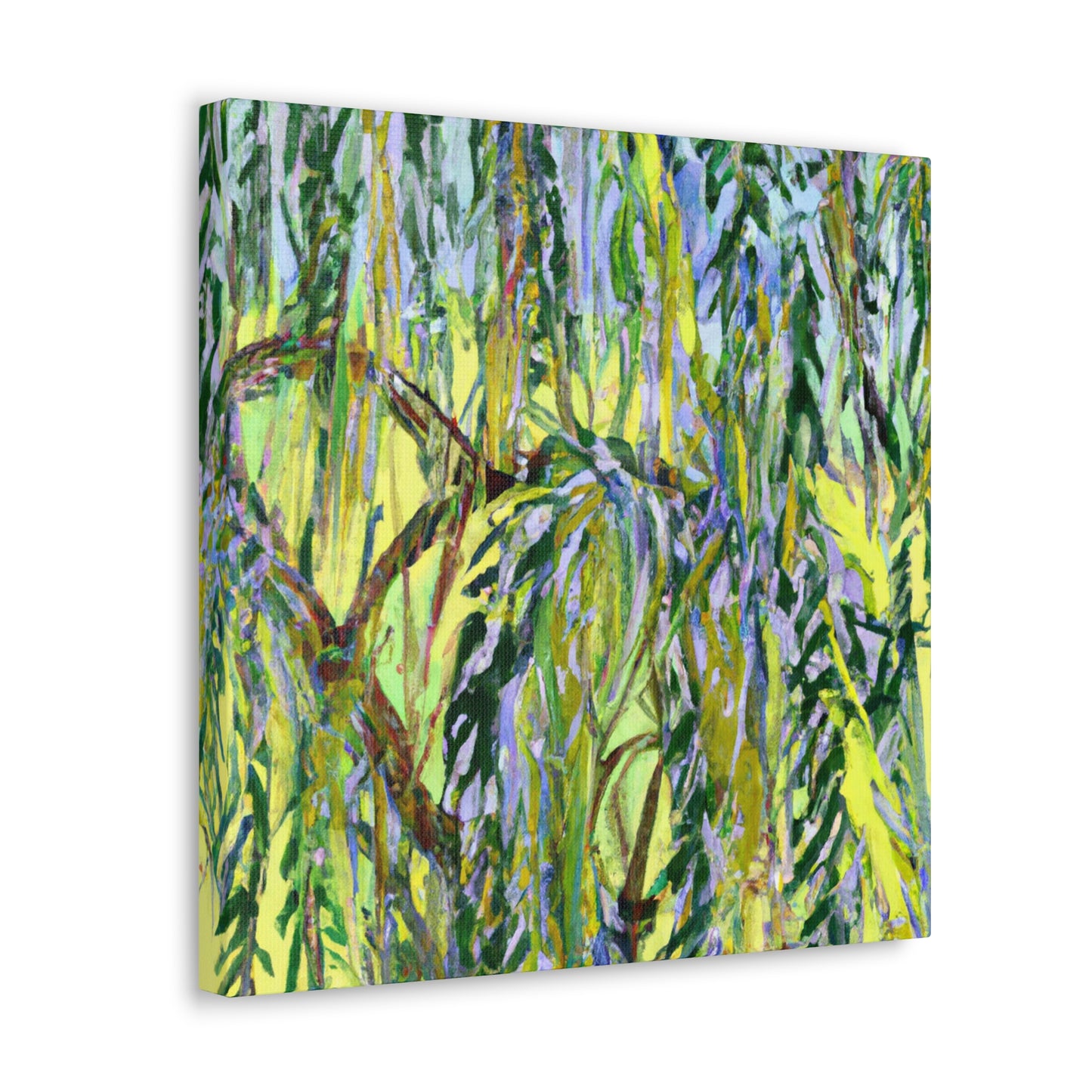 "Willow in Impressionism" - Canvas