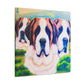 St. Bernard's Surreal Dream - Canvas