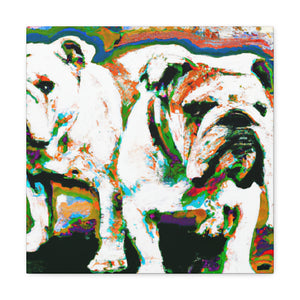 "Strength of Bulldog's Might" - Canvas