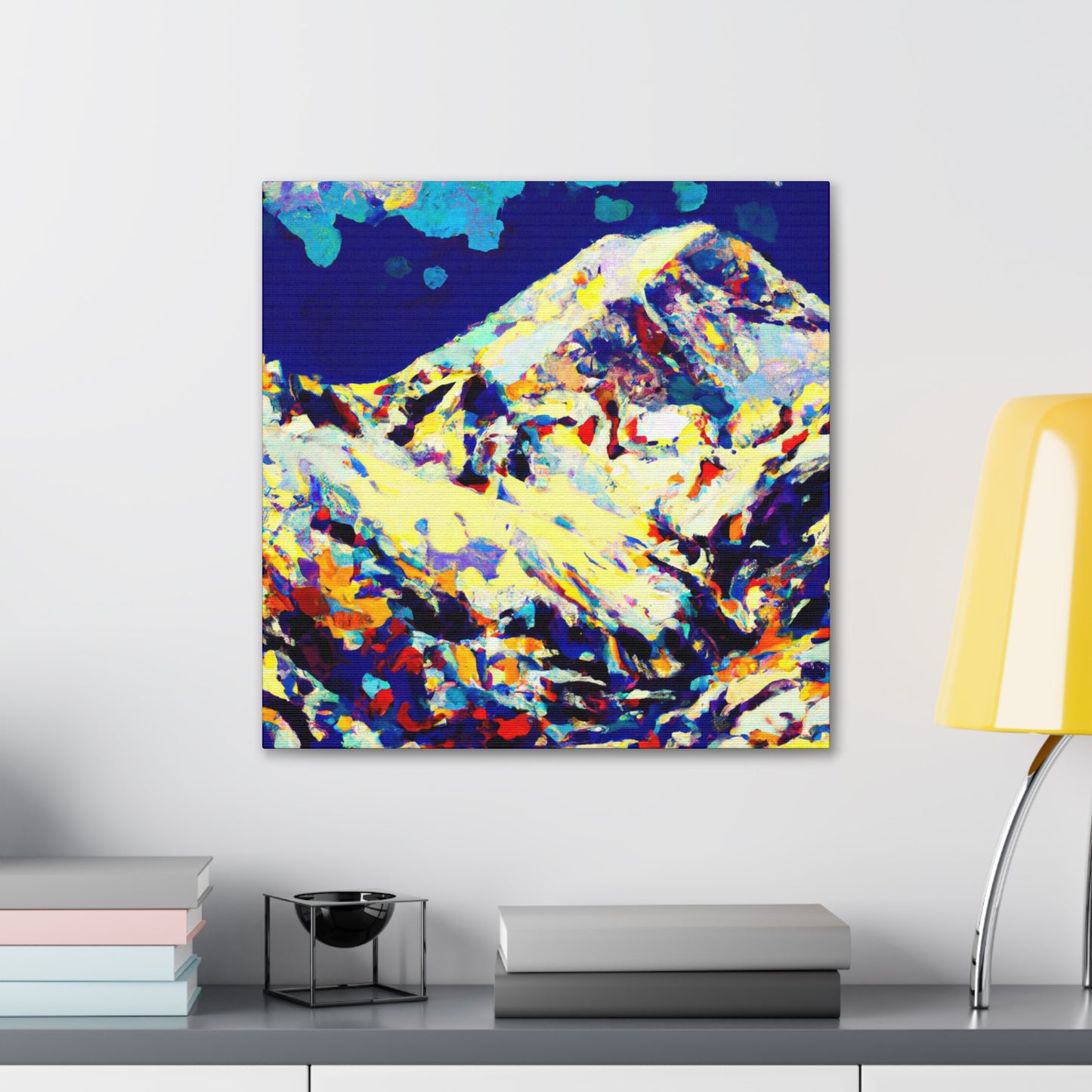 "Snowy Mountain Majesty" - Canvas