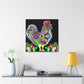 "Chickens in the Street" - Canvas