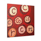 "Corked Wine Pattern" - Canvas