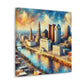 "Enchanting Columbus Mist" - Canvas