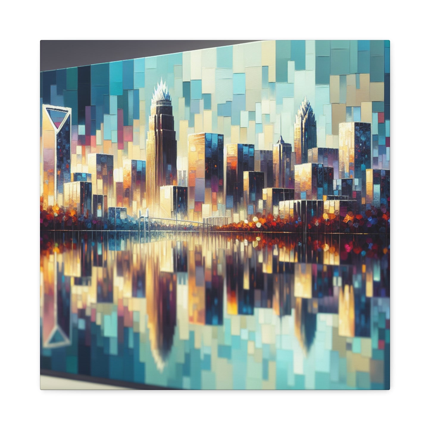 "Urban Euphoria: Charlotte Reverie" - Canvas