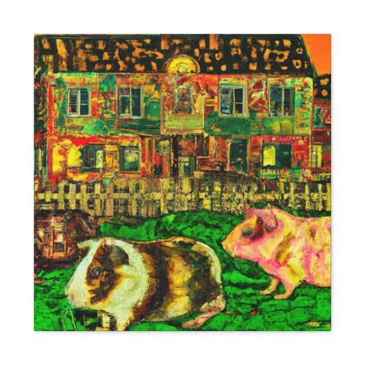 Guinea Pig Surrealism - Canvas