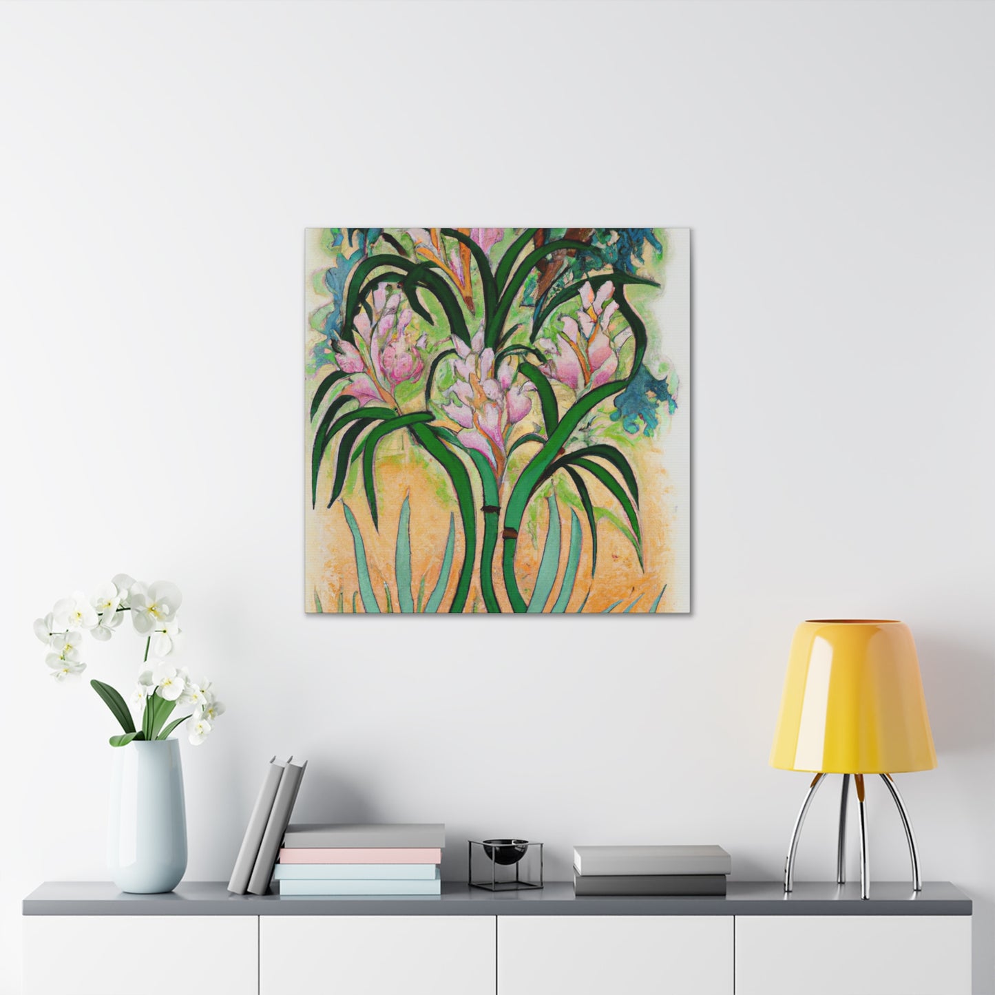 "Lily in Repose" - Canvas