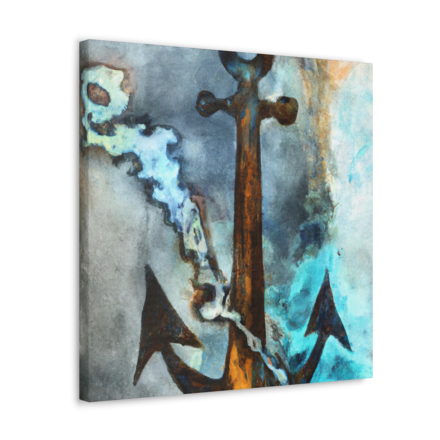 Anchors in the Clouds - Canvas