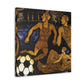 Soccer in Rococo World - Canvas