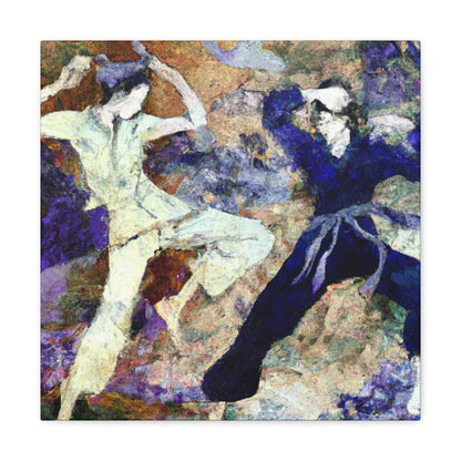 "Martial Arts Mastery Art" - Canvas