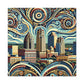 "Texas Tapestry: San Antonio" - Canvas