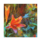 Lilies in Impressionism - Canvas